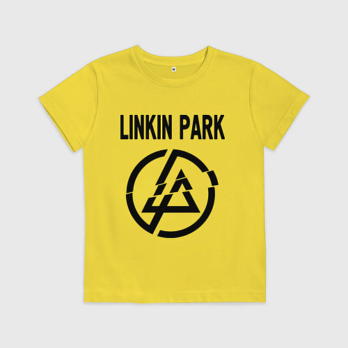 Детская футболка Linkin Park / Желтый – фото 1