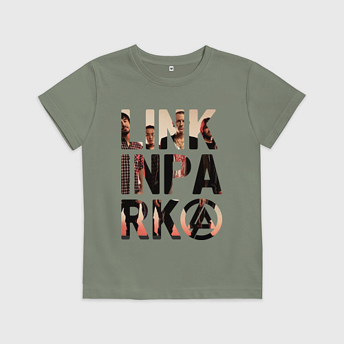 Детская футболка Linkin Park / Авокадо – фото 1