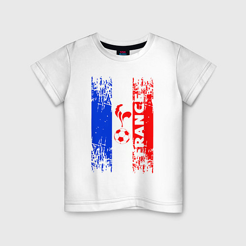 Детская футболка France Team / Белый – фото 1