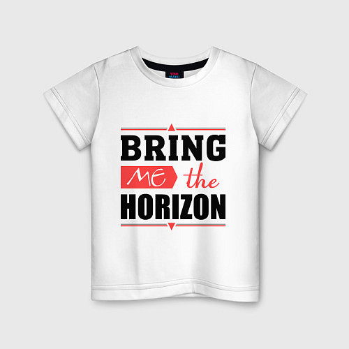 Детская футболка Bring me the horizon / Белый – фото 1