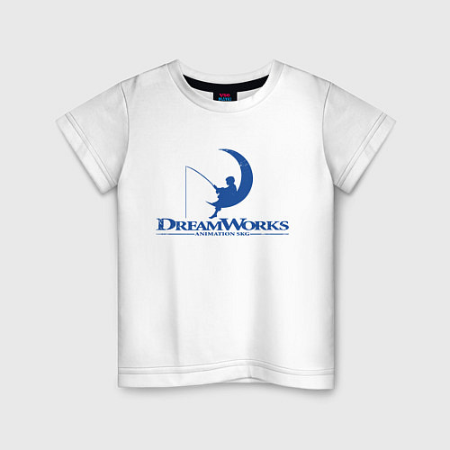 Детская футболка Dream Works / Белый – фото 1