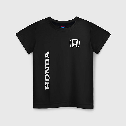 Детская футболка HONDA / Черный – фото 1