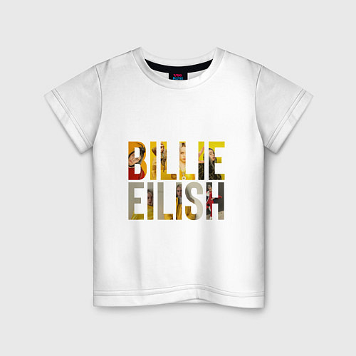 Детская футболка Billie Eilish / Белый – фото 1