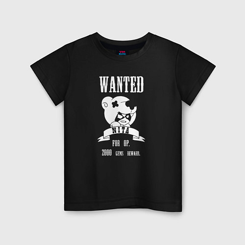 Детская футболка Wanted Nita / Черный – фото 1