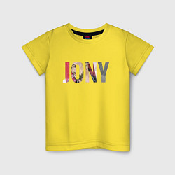 Детская футболка Jony Аллея