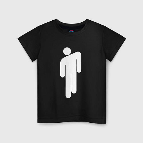 Детская футболка BILLIE EILISH / Черный – фото 1