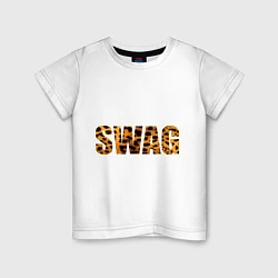 Детская футболка SWAG Leopard