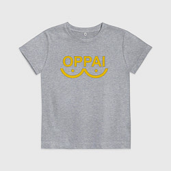 Футболка хлопковая детская ONE PUNCH MAN, цвет: меланж