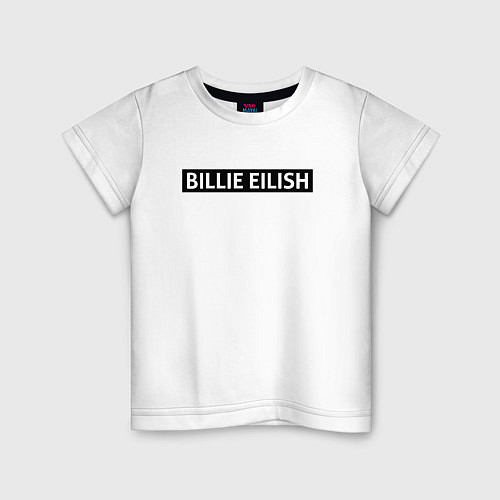 Детская футболка BILLIE EILISH: Lovely / Белый – фото 1