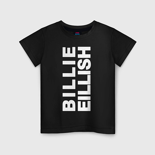 Детская футболка Billie Eilish / Черный – фото 1