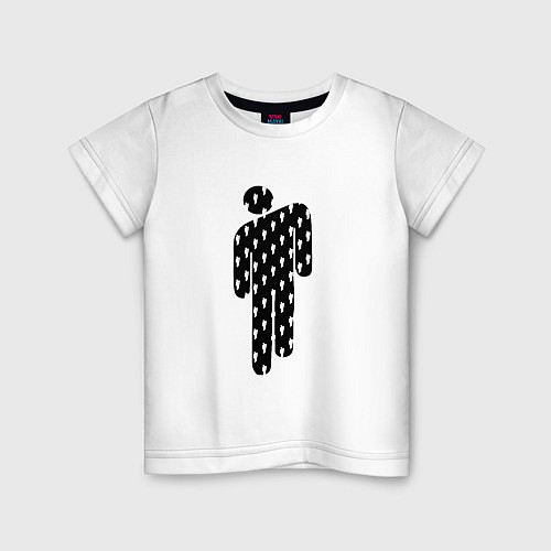 Детская футболка Billie Eilish / Белый – фото 1