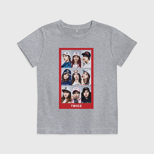 Детская футболка TWICE / Меланж – фото 1