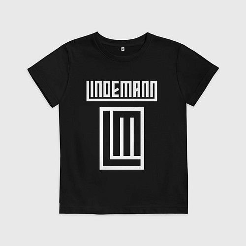 Детская футболка LINDEMANN / Черный – фото 1