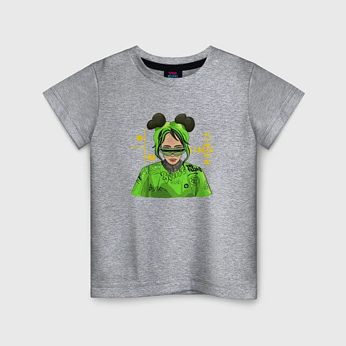 Детская футболка Billie Art / Меланж – фото 1
