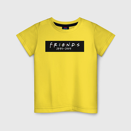 Детская футболка Television Series Friends / Желтый – фото 1
