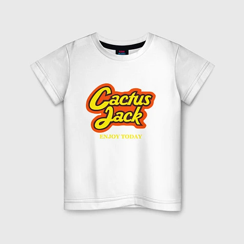 Детская футболка Cactus Jack / Белый – фото 1