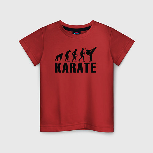 Детская футболка Karate Evolution / Красный – фото 1