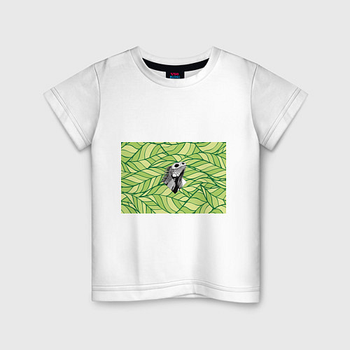 Детская футболка Игуана нежить / Белый – фото 1