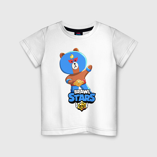 Детская футболка BRAWL STARS EL BROWN / Белый – фото 1