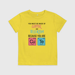 Детская футболка Copper and Tellurium