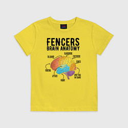 Детская футболка Fences Brain Anatomy
