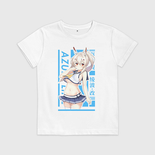 Детская футболка Аянами / Белый – фото 1