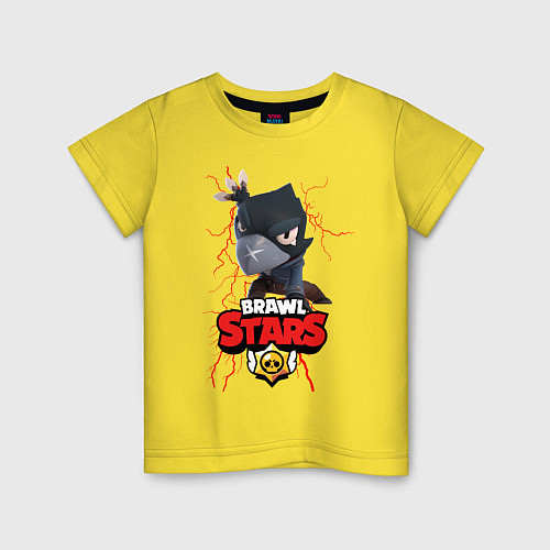 Детская футболка BRAWL STARS / Желтый – фото 1