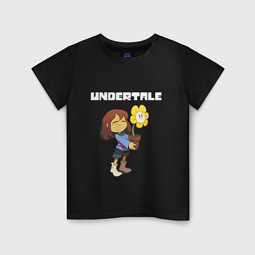 Детская футболка UNDERTALE / Черный – фото 1