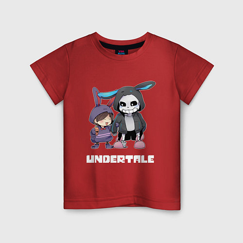 Детская футболка UNDERTALE / Красный – фото 1