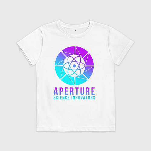 Детская футболка PORTAL / Белый – фото 1