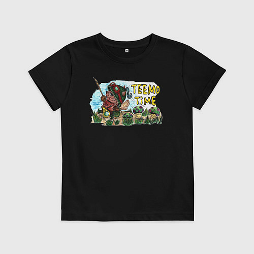 Детская футболка Тимо / Черный – фото 1