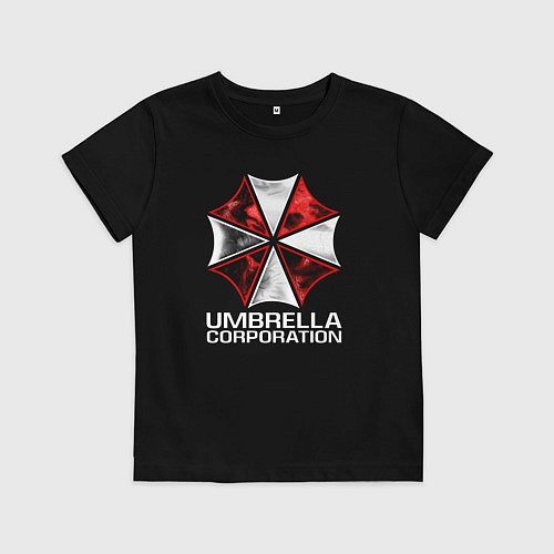Детская футболка UMBRELLA CORP / Черный – фото 1