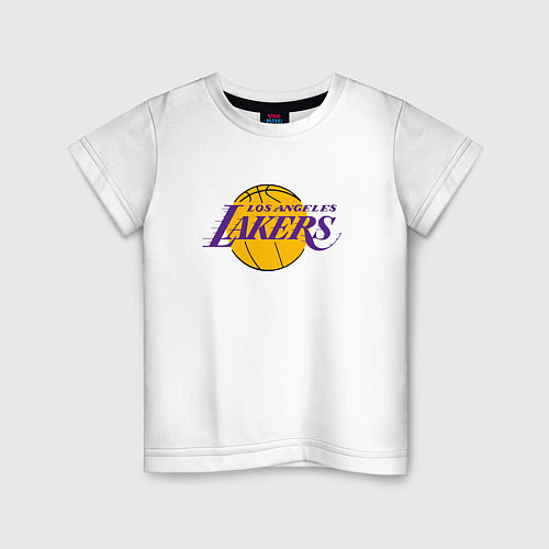 Детская футболка LA LAKERS / Белый – фото 1