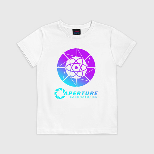 Детская футболка PORTAL / Белый – фото 1