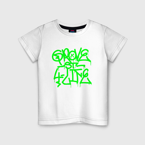 Детская футболка GROVE STREET 4 LIFE / Белый – фото 1