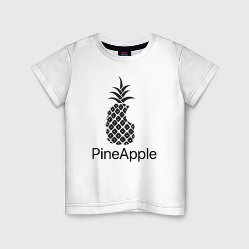 Детская футболка PineApple / Белый – фото 1