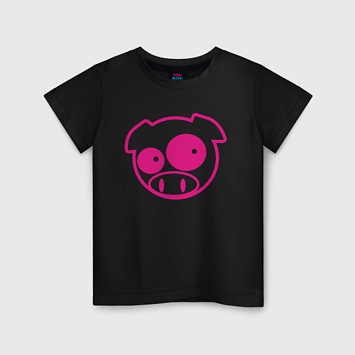 Детская футболка Subaru Power Pig / Черный – фото 1