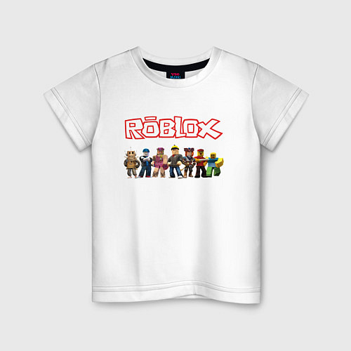 Детская футболка ROBLOX / Белый – фото 1