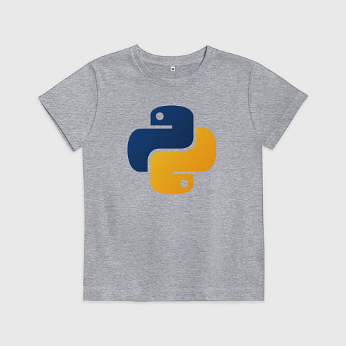 Детская футболка Python / Меланж – фото 1