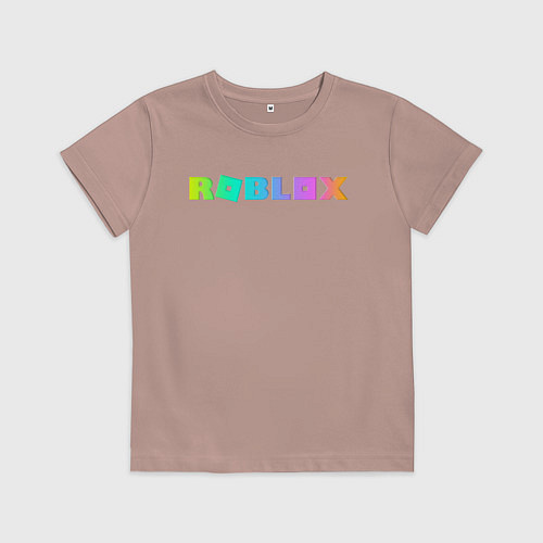 Детская футболка ROBLOX / Пыльно-розовый – фото 1