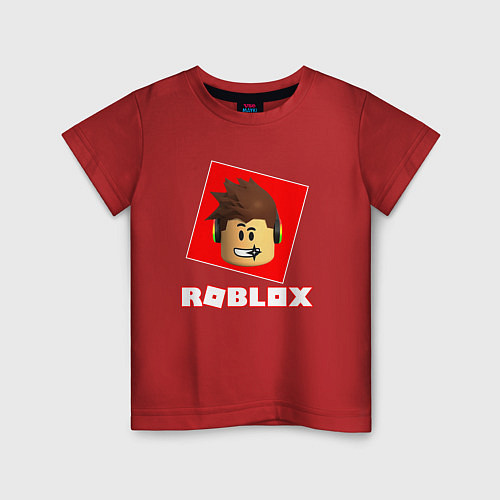 Детская футболка ROBLOX / Красный – фото 1