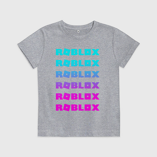 Детская футболка ROBLOX / Меланж – фото 1