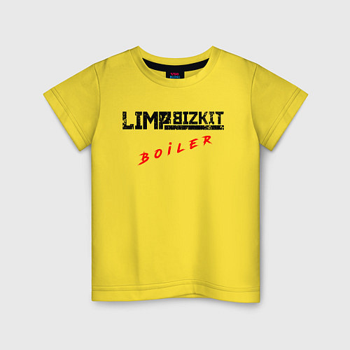 Детская футболка LIMP BIZKIT / Желтый – фото 1