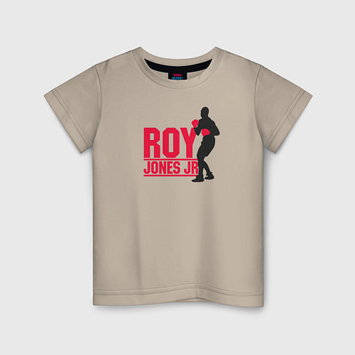 Детская футболка Roy Jones Jr / Миндальный – фото 1