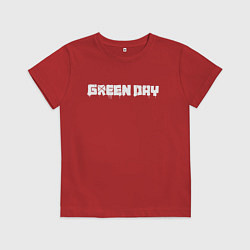 Футболка хлопковая детская GreenDay, цвет: красный