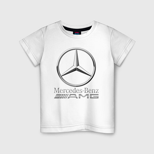 Детская футболка MERCEDES-BENZ AMG / Белый – фото 1
