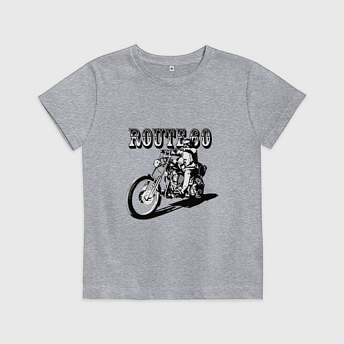 Детская футболка Трасса 60 / Меланж – фото 1