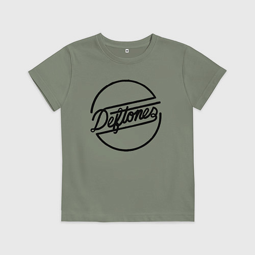Детская футболка Deftones / Авокадо – фото 1