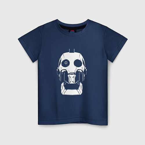 Детская футболка LOVE DEATH ROBOTS LDR / Тёмно-синий – фото 1