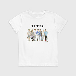 Детская футболка BTS группа